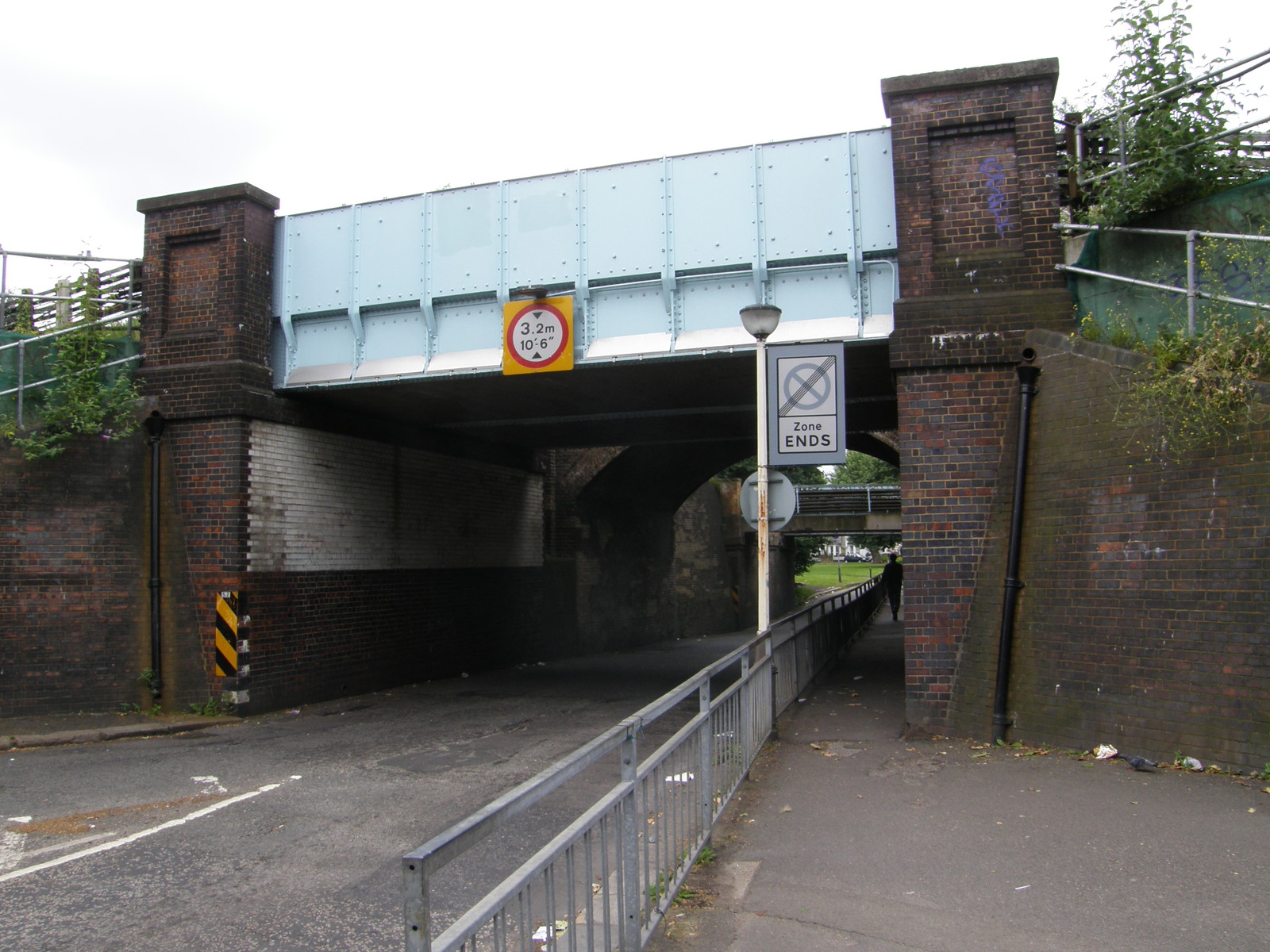 The three bridges over Fisher's Lane