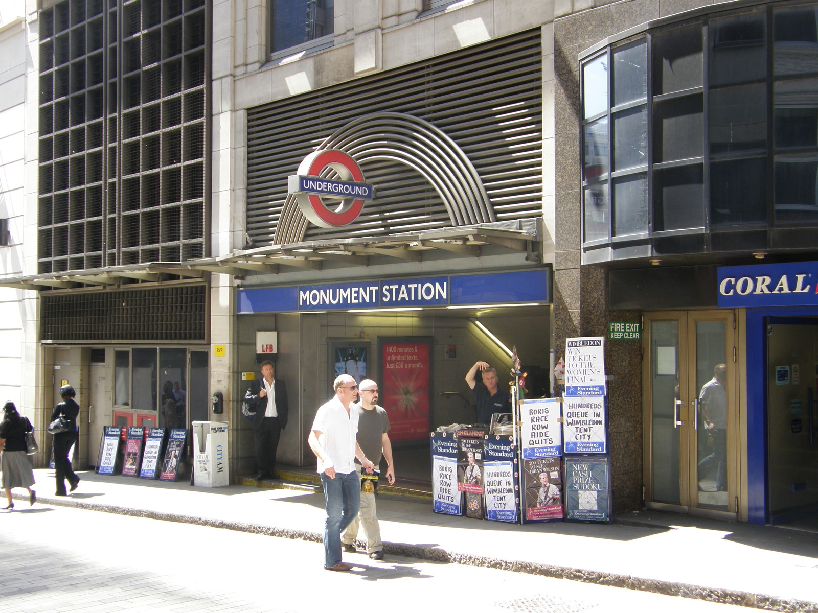 Monument station