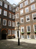 A quad near Temple Church