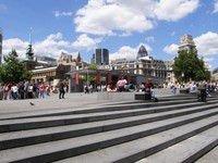 The plaza by the Tower of London