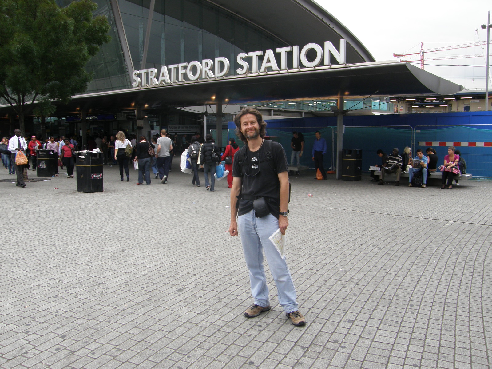 Mark at Stratford station