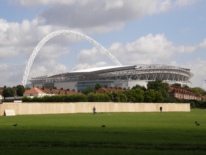 Wembley Stadium from Stonebridge Park