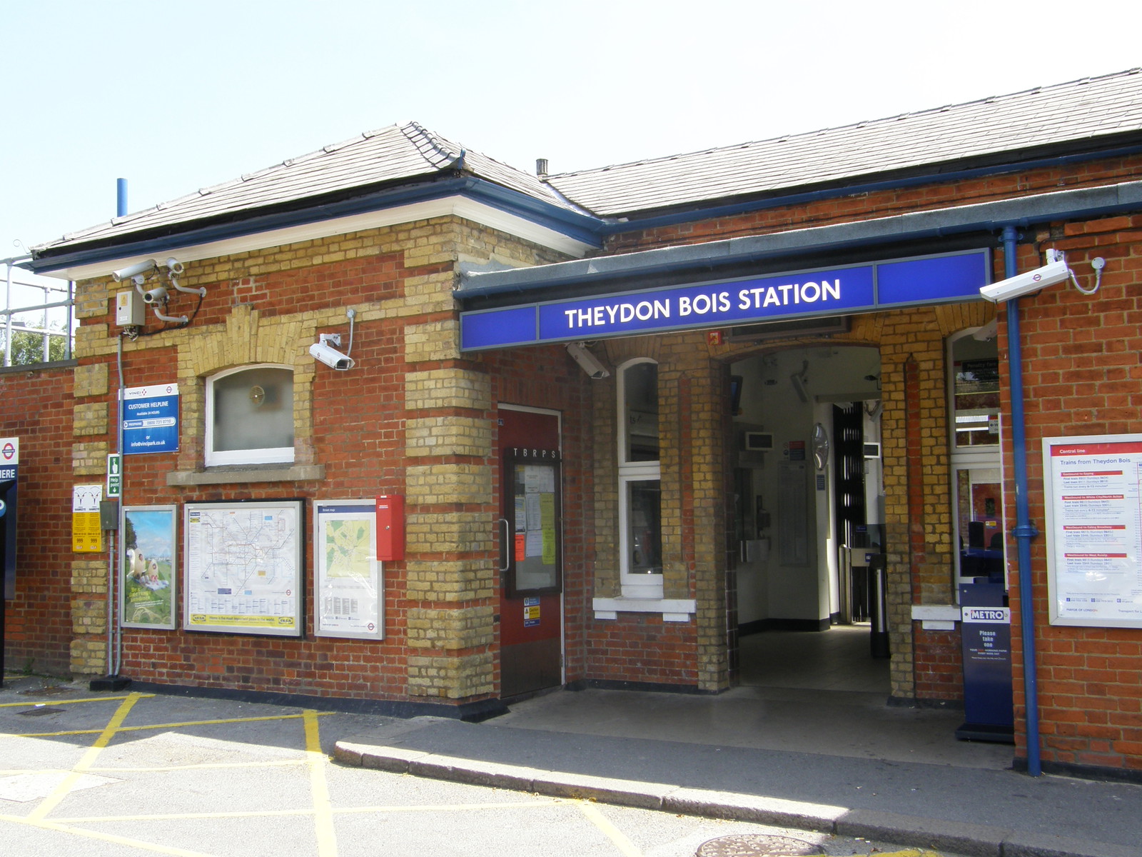 Image from Debden to Epping