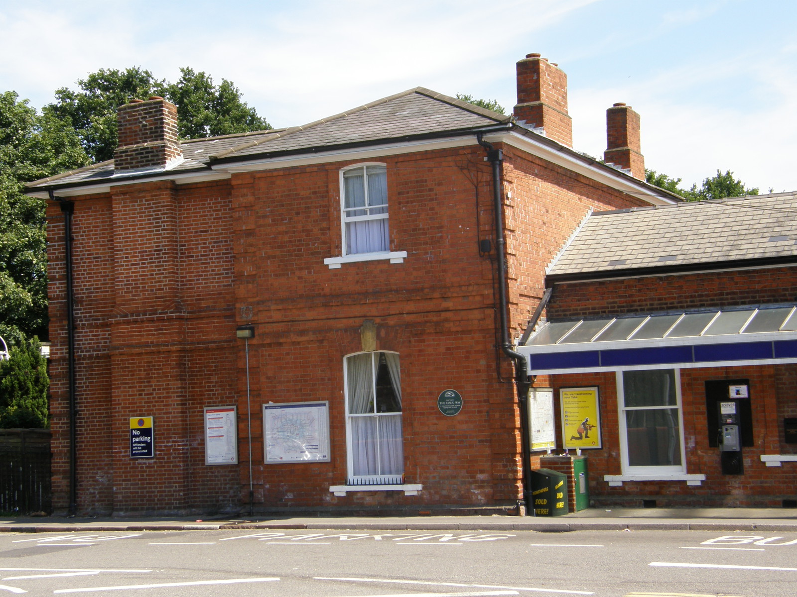 Image from Debden to Epping