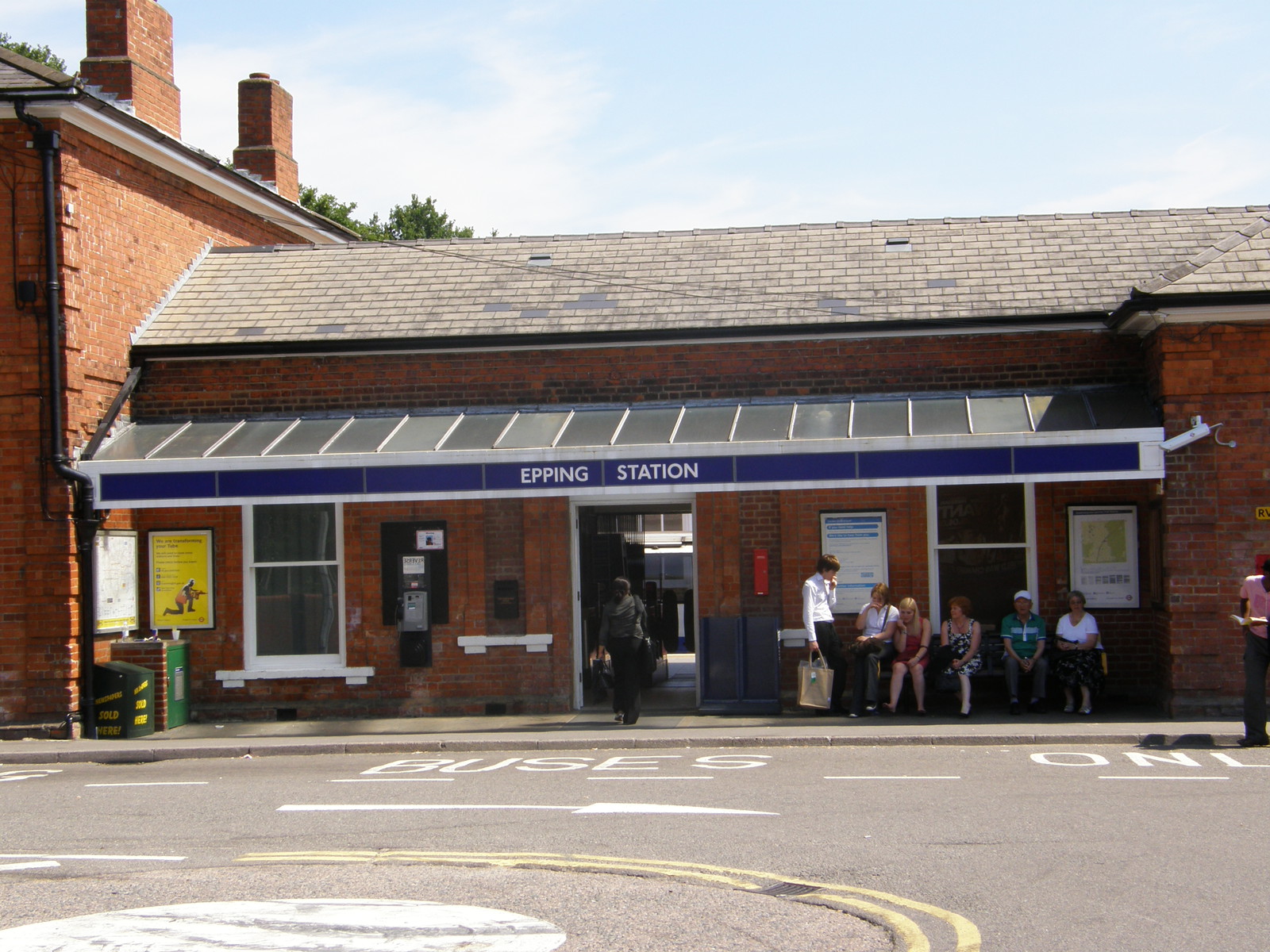 Image from Debden to Epping