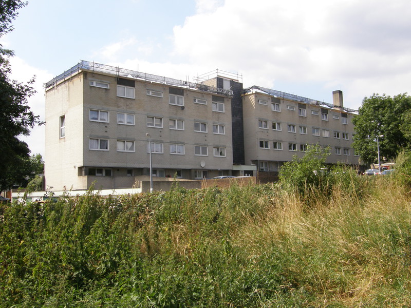 The housing estate in Debden