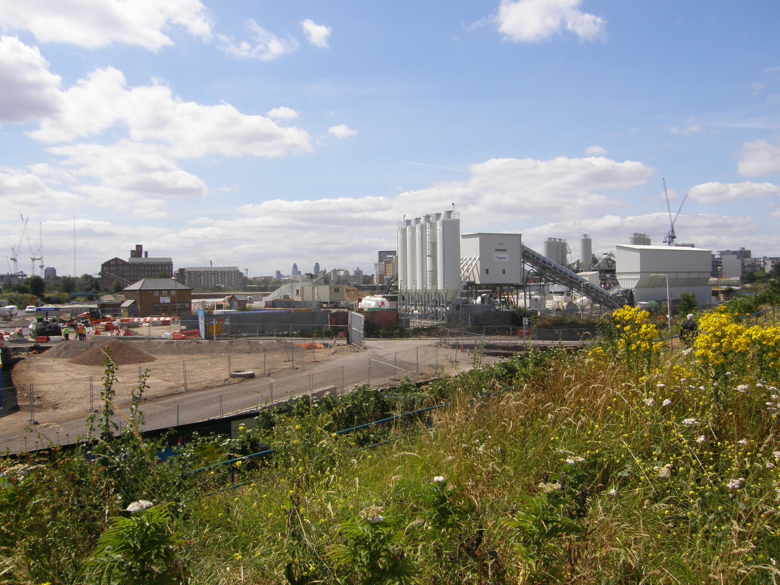The view from the Greenway
