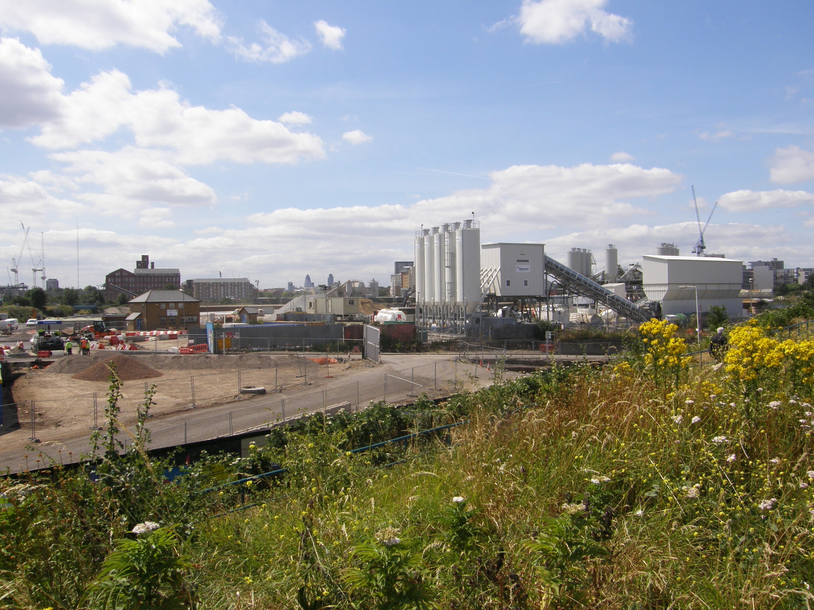 The view from the Greenway