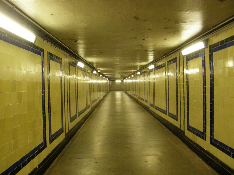 A tunnel under Marble Arch