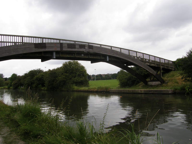 A bridge over the Grand Union Canal