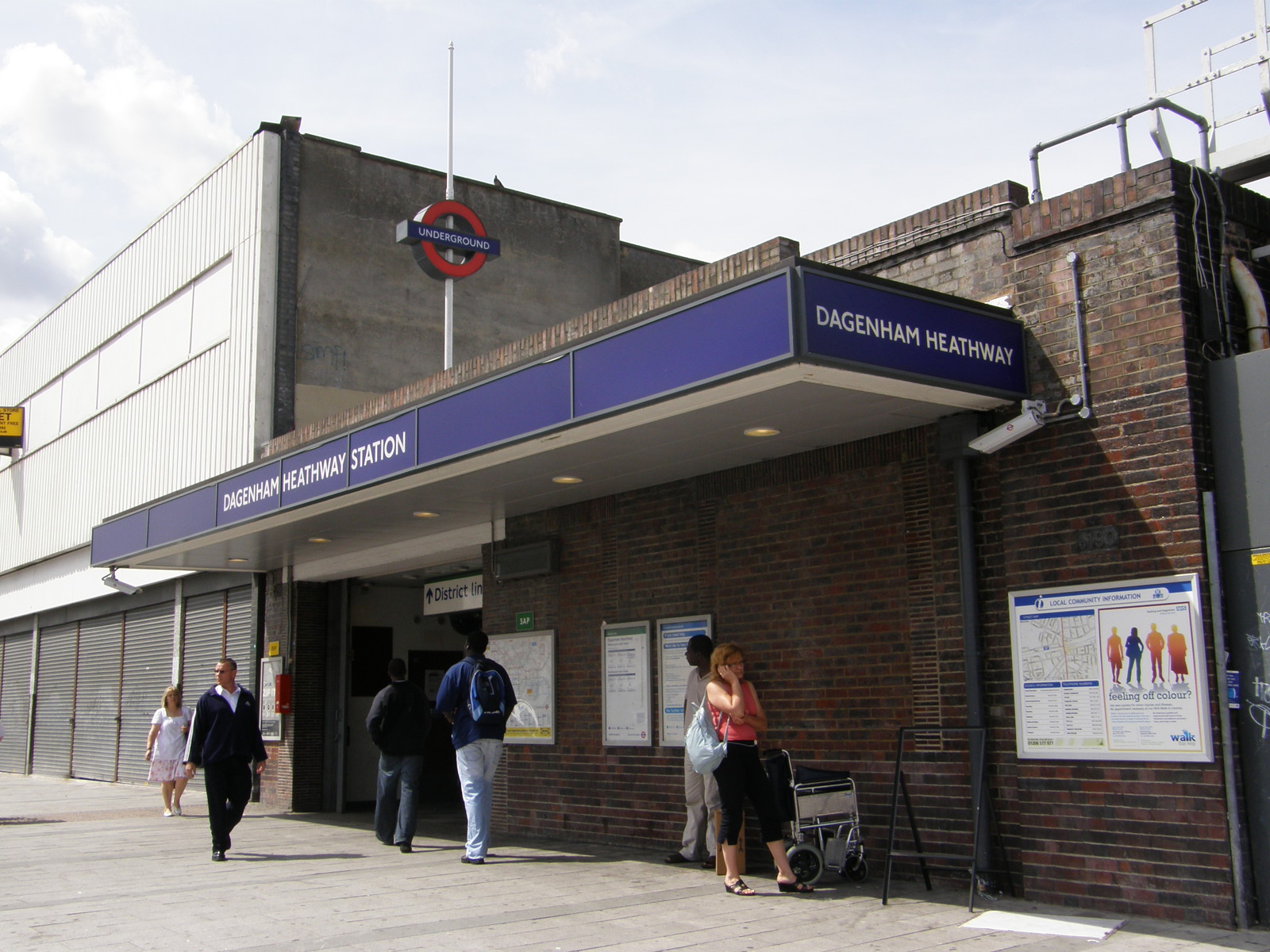 Dagenham Heathway station