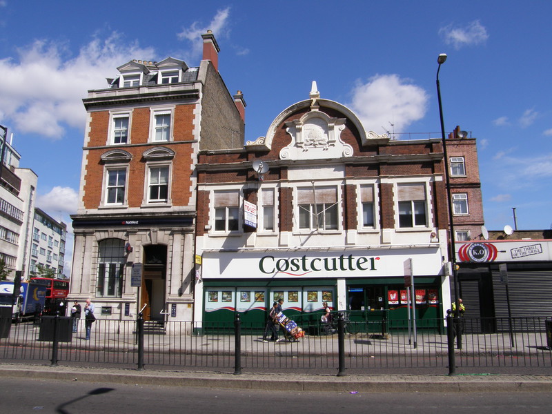 A 1919 Co-op store on Bow Road