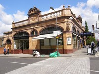 Barons Court station