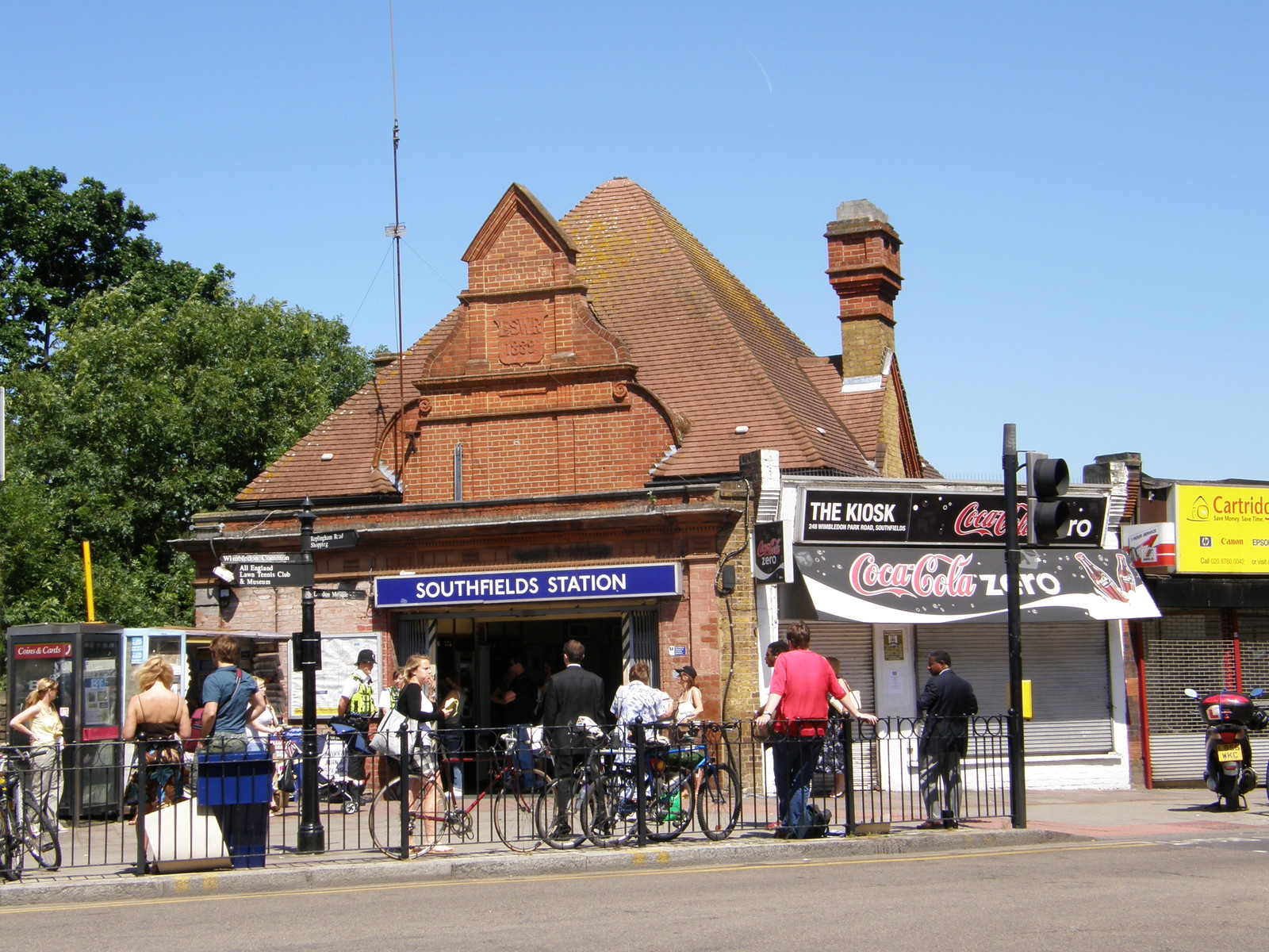 Southfields station