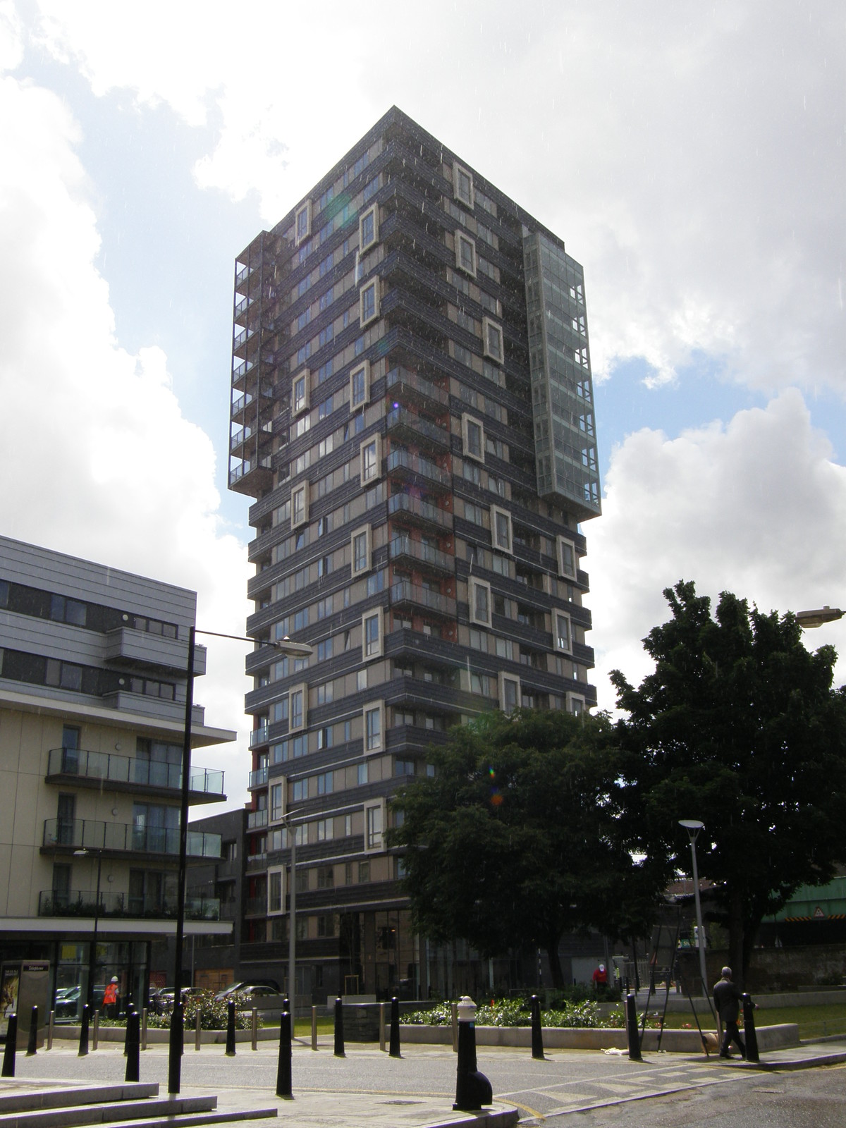 A tower block near Shadwell