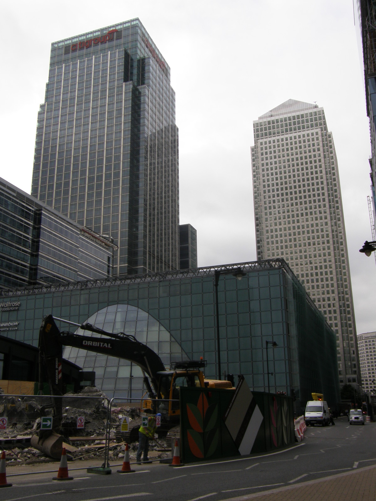 Image from Canada Water to North Greenwich
