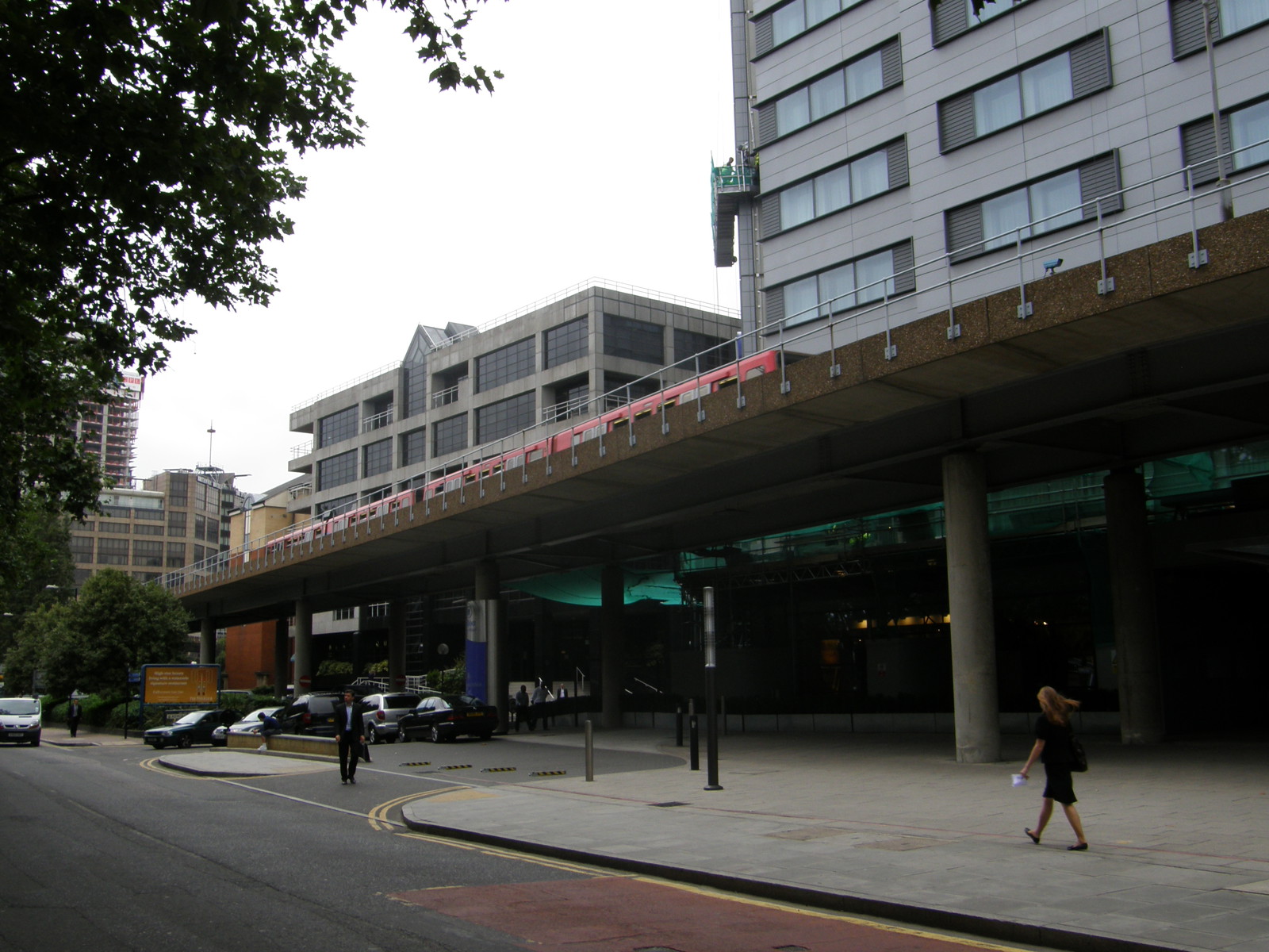 Image from Canada Water to North Greenwich