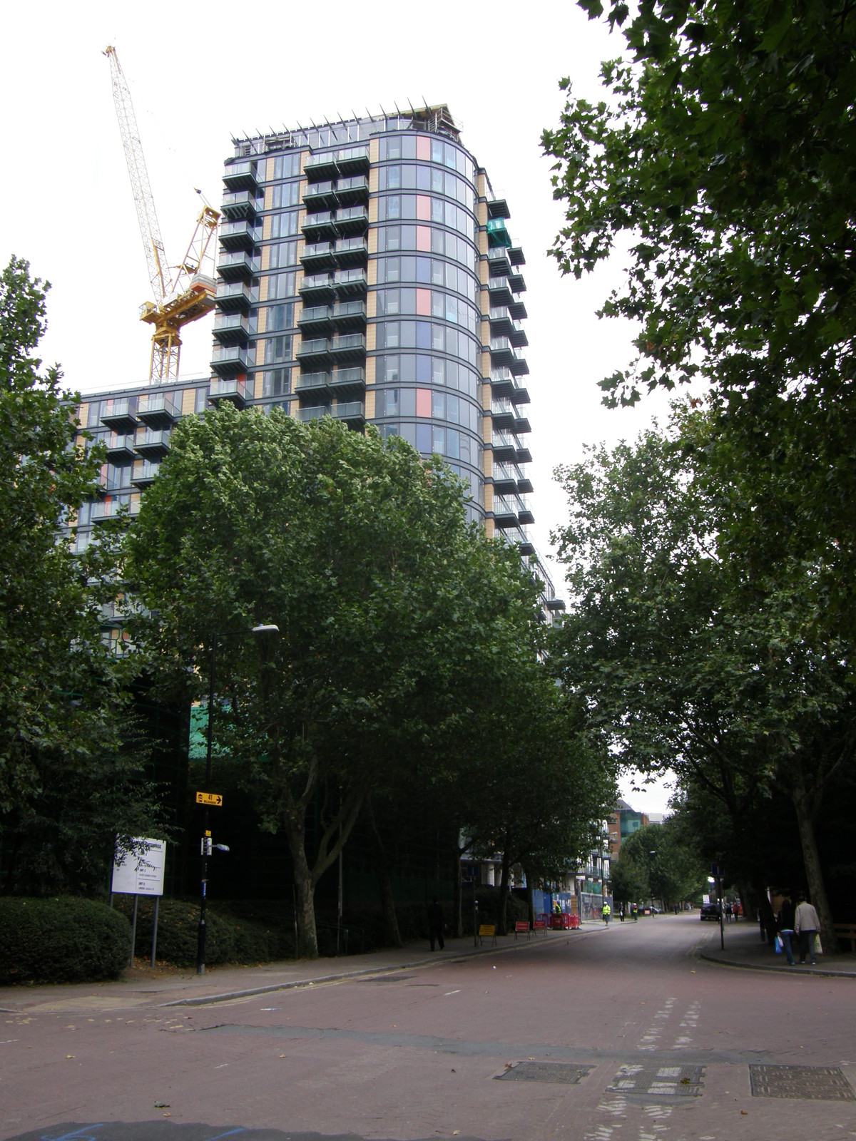 Image from Canada Water to North Greenwich