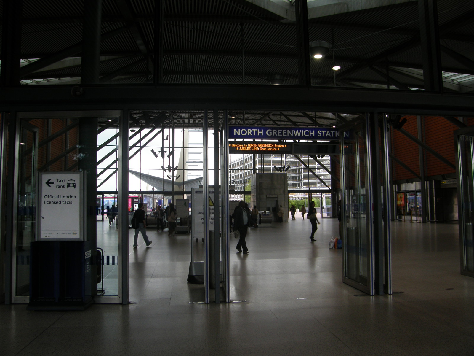 Image from Canada Water to North Greenwich