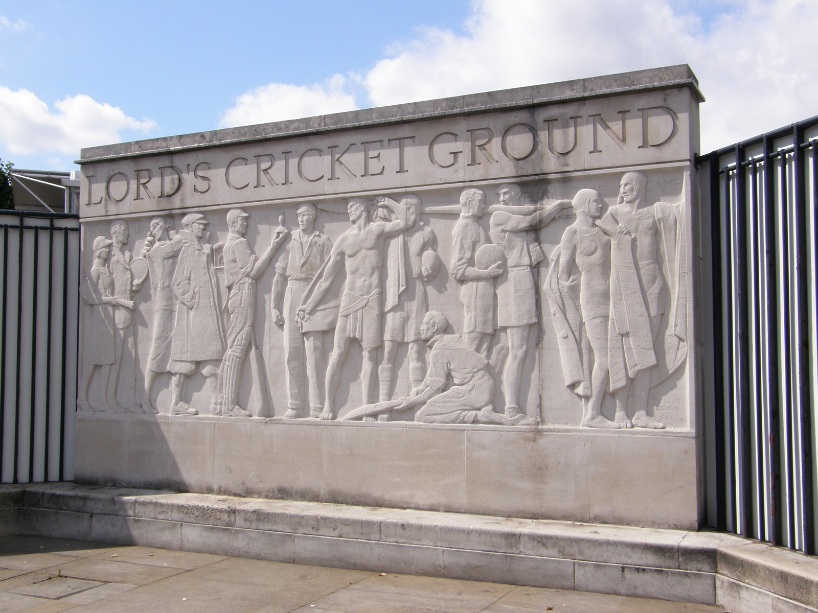 The fresco outside Lord's