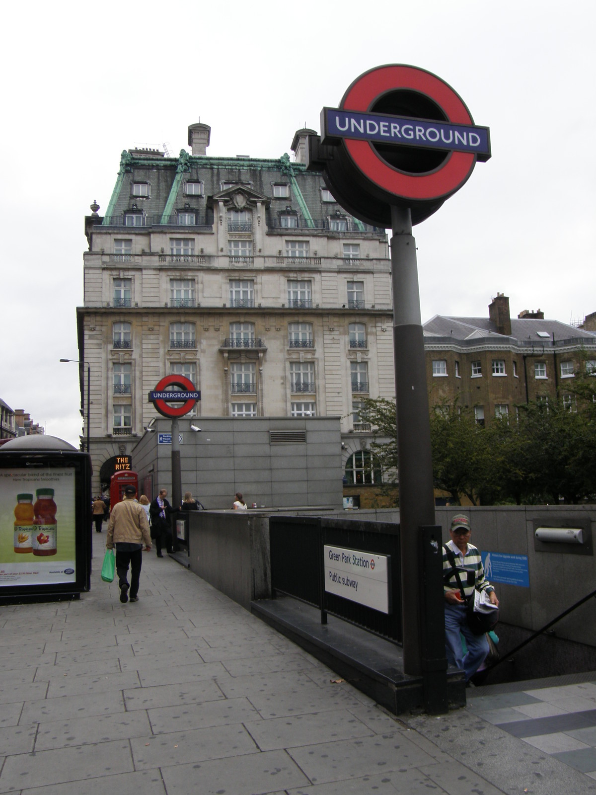 Image from Green Park to Canada Water