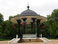 The bandstand in Southwark Park