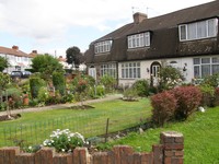 Pleasant gardens on Cotman Gardens