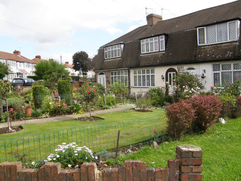 Pleasant gardens on Cotman Gardens