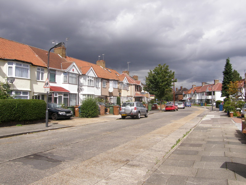 Clouds gather over Clifton Road