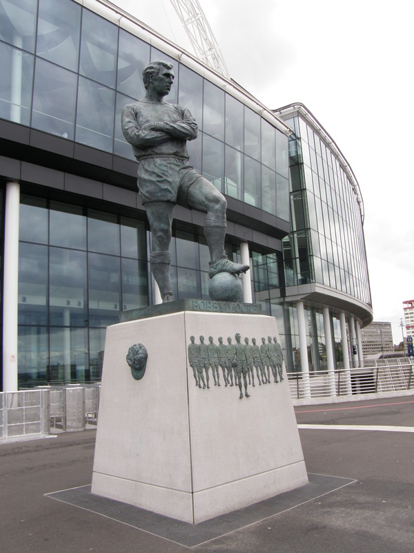 The statue of Bobby Moore