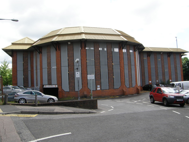 The car park in Amersham