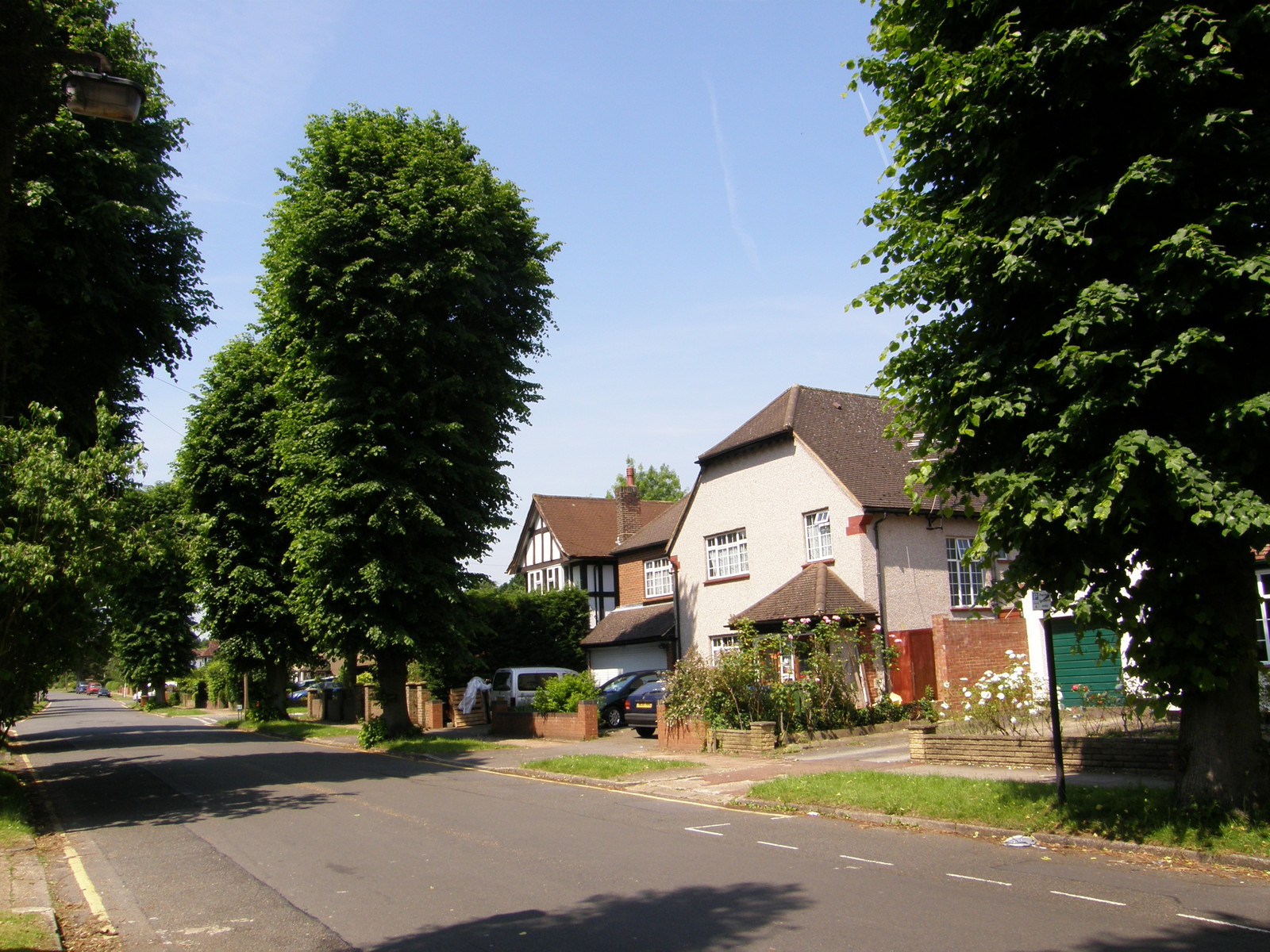 Houses on High View A Picture from North Harrow to Watford, Metropolitan Tubewalker