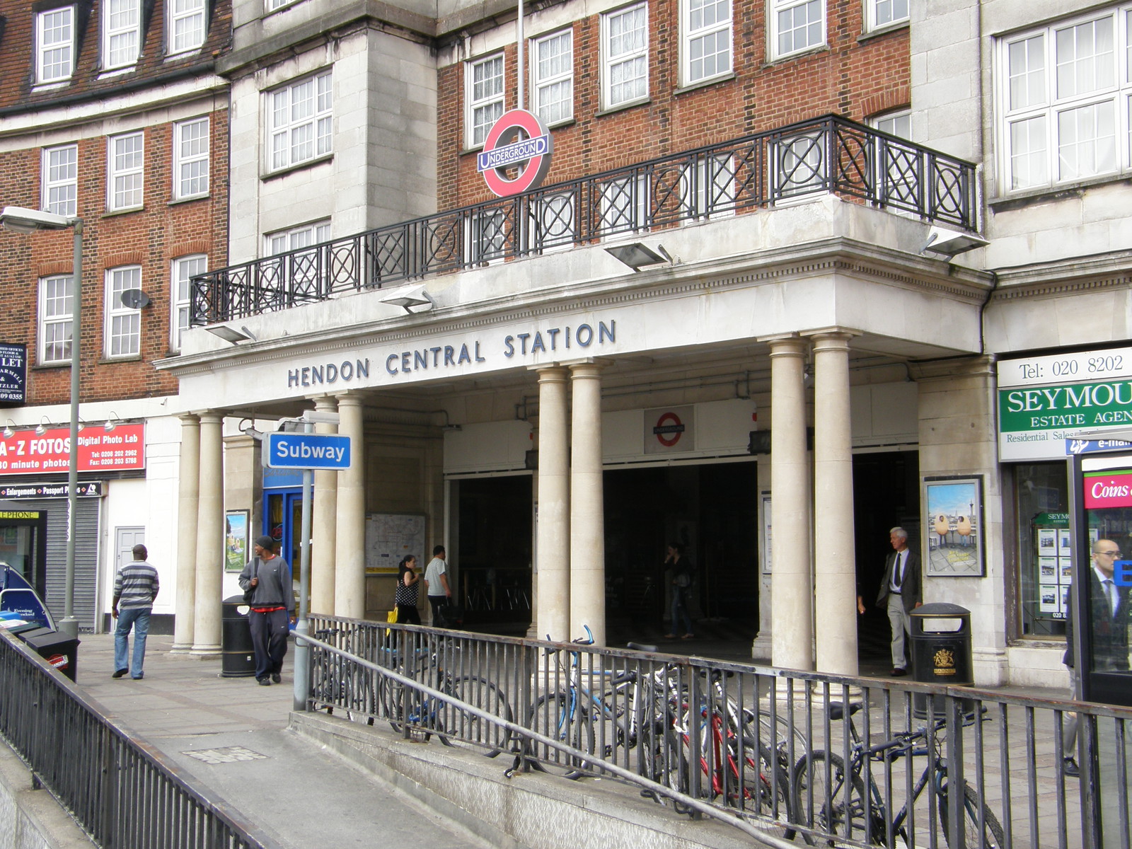 Hendon Central station