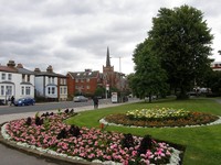 The western entrance to Victoria Park