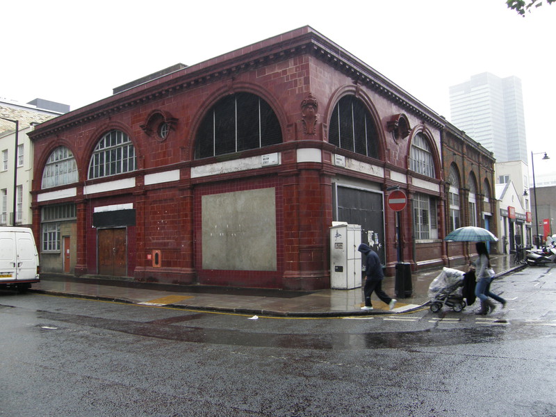 The original Charing Cross, Euston & Hampstead Railway station at Euston