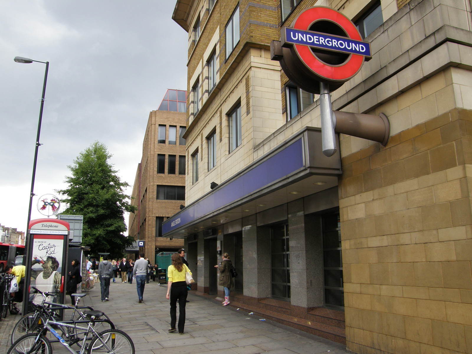 Image from Kennington to Euston to Kennington