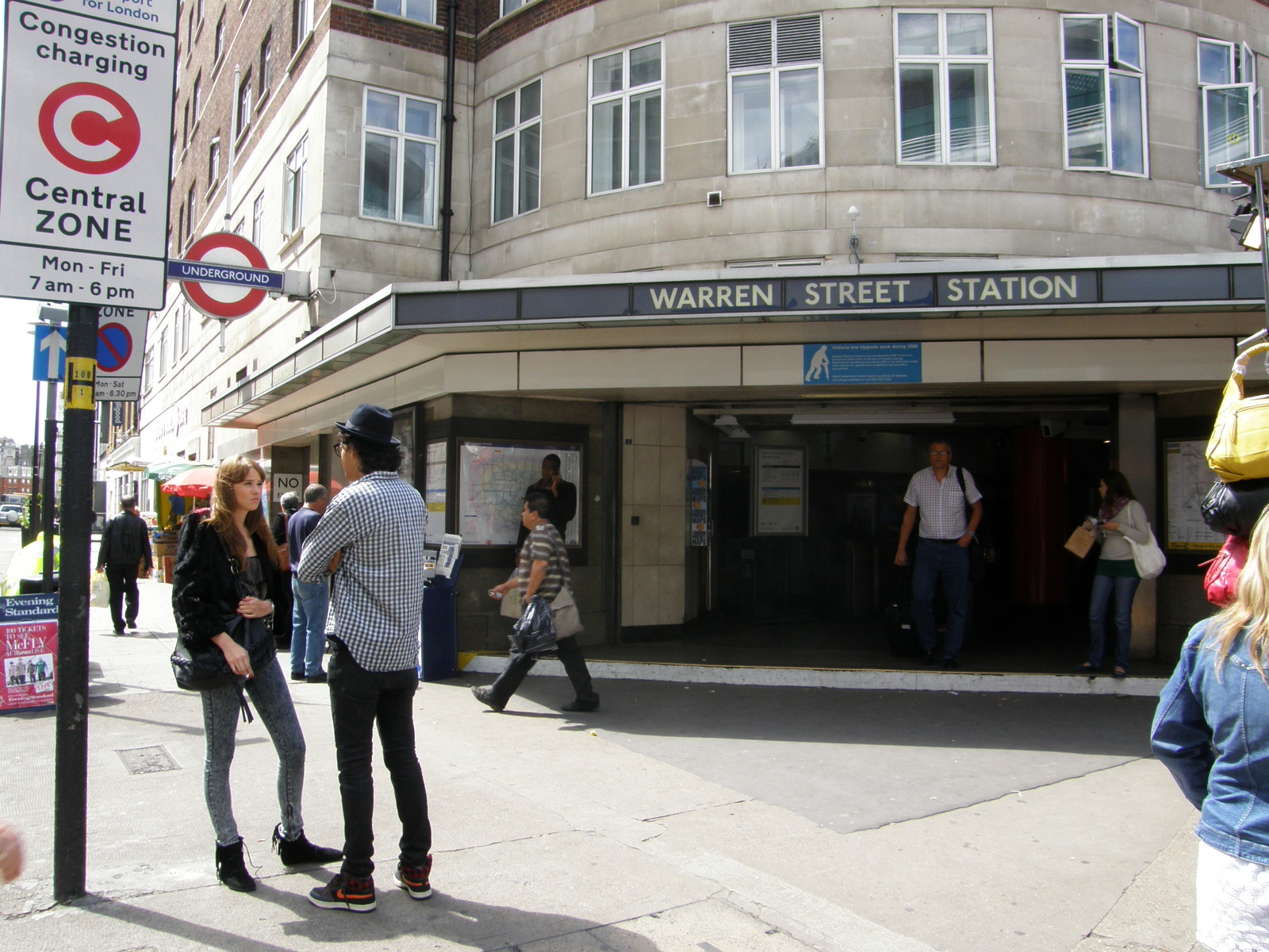 Image from Kennington to Euston to Kennington