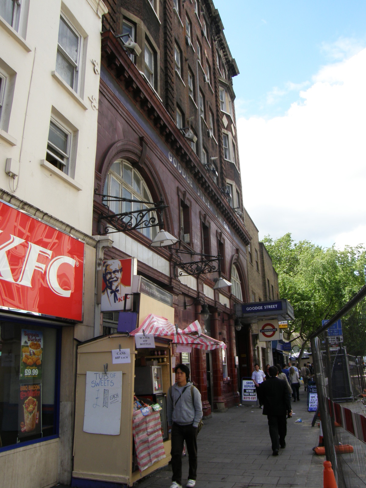 Image from Kennington to Euston to Kennington
