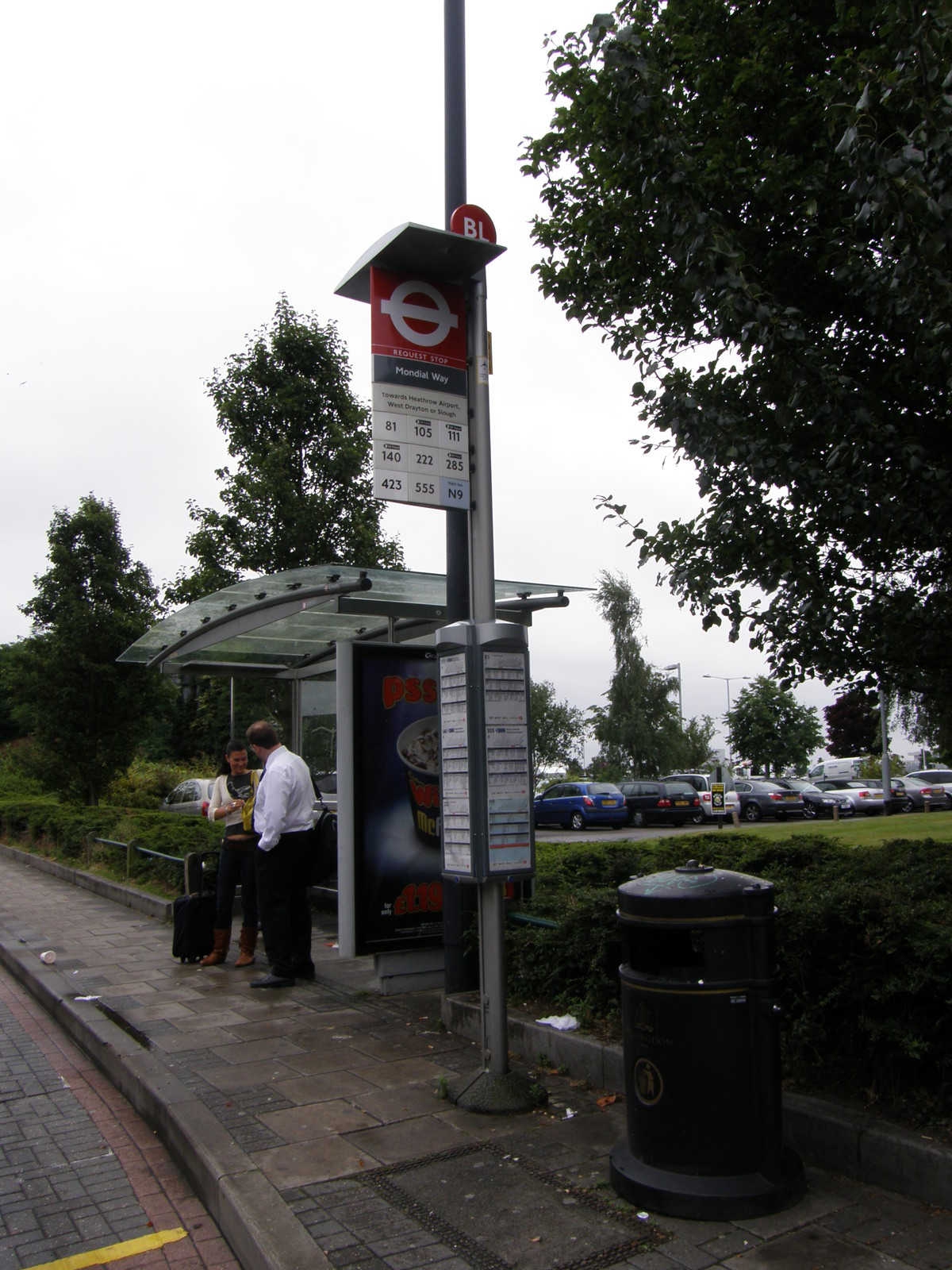 Image from Heathrow Airport
