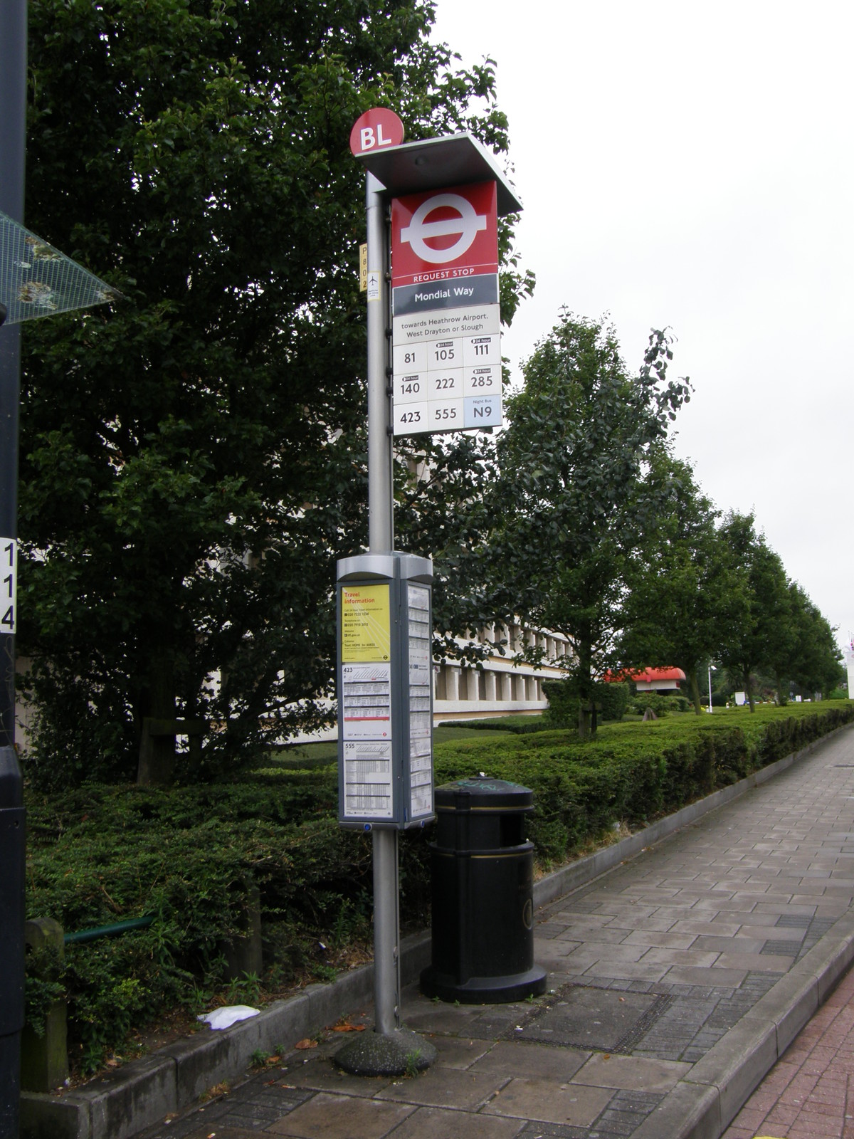 Image from Heathrow Airport