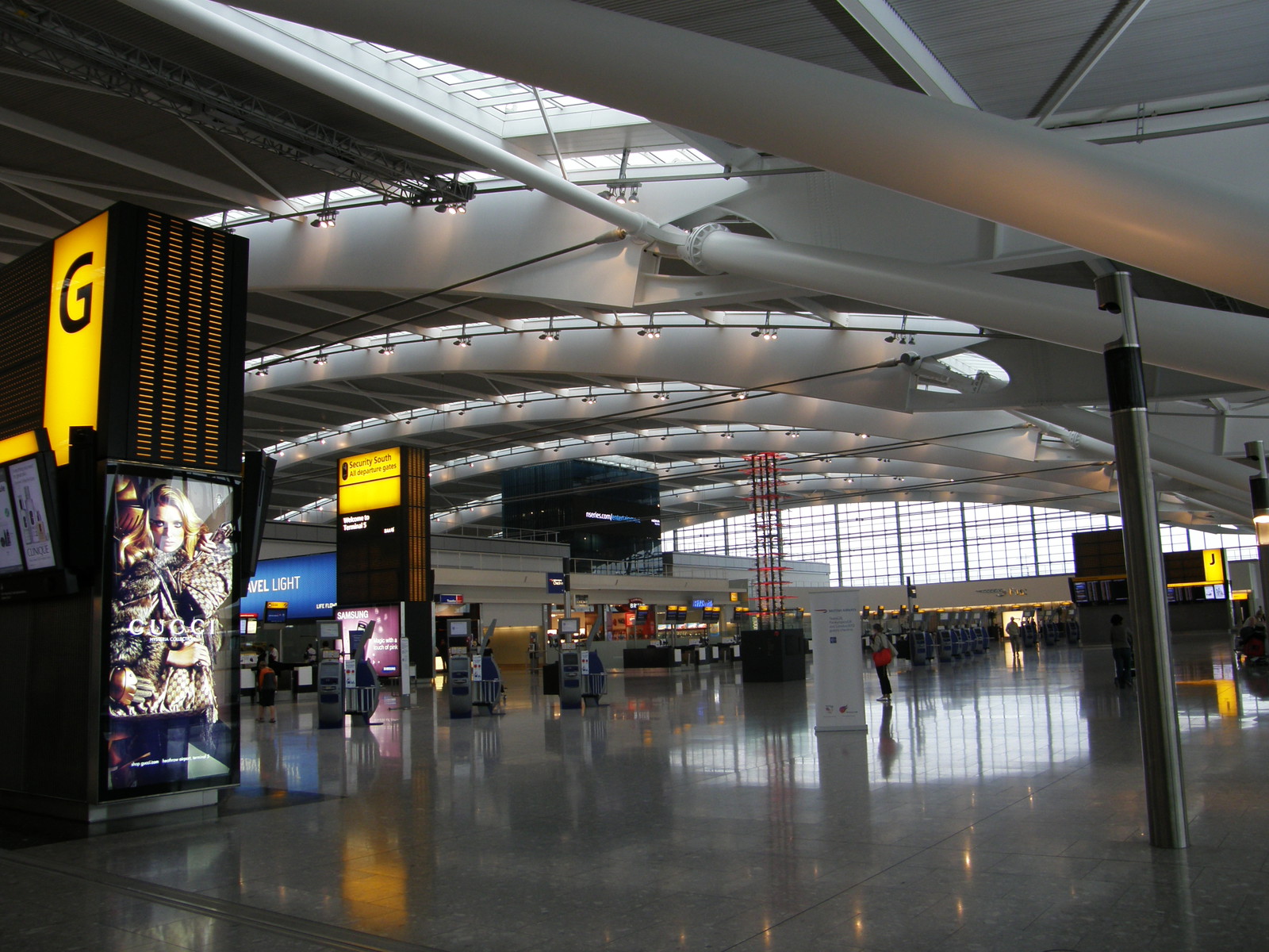 Image from Heathrow Airport