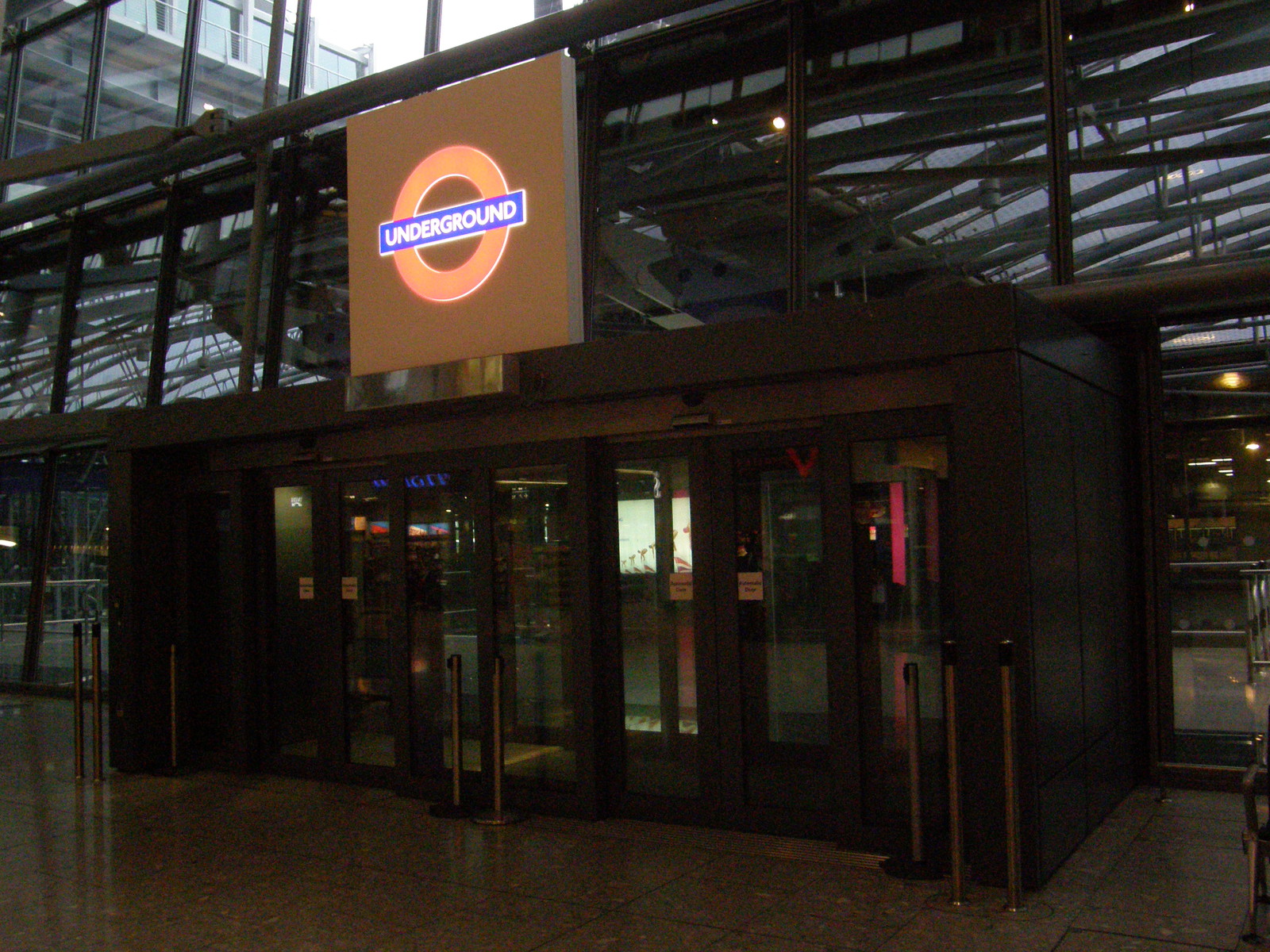 Image from Heathrow Airport