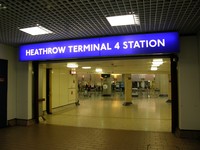 Heathrow Terminal 4 station