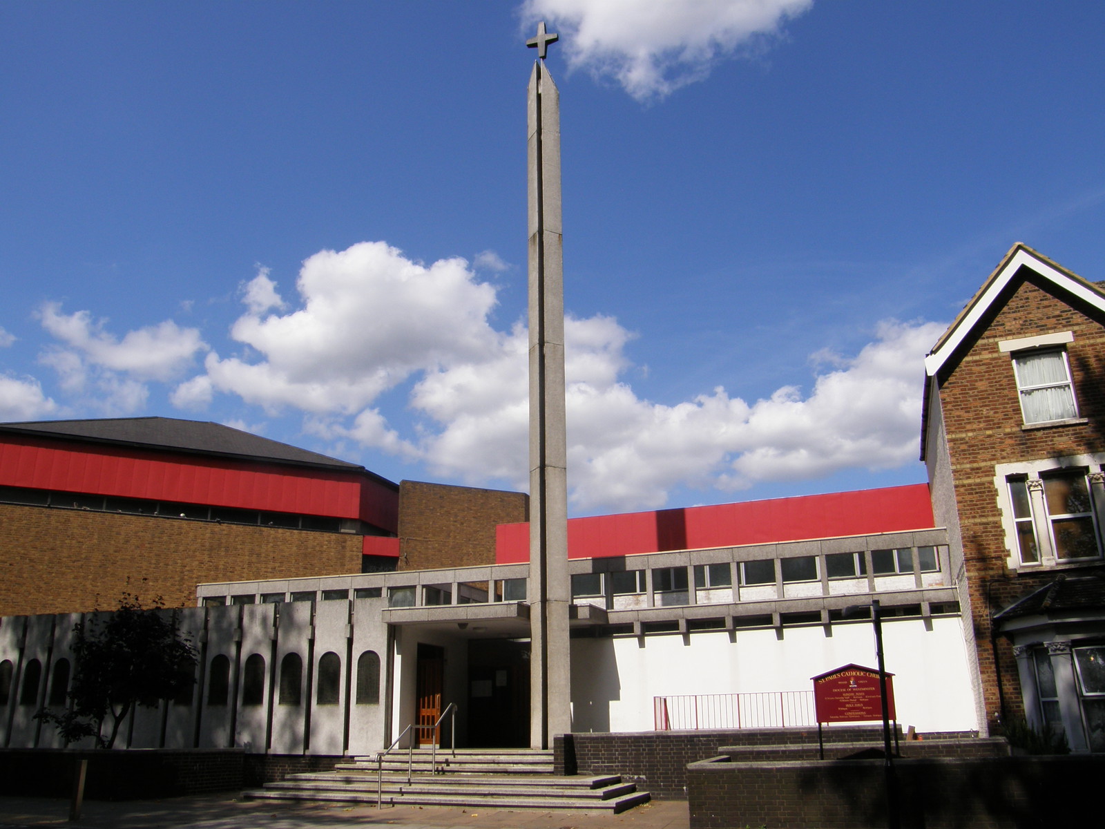 A church along Station Road