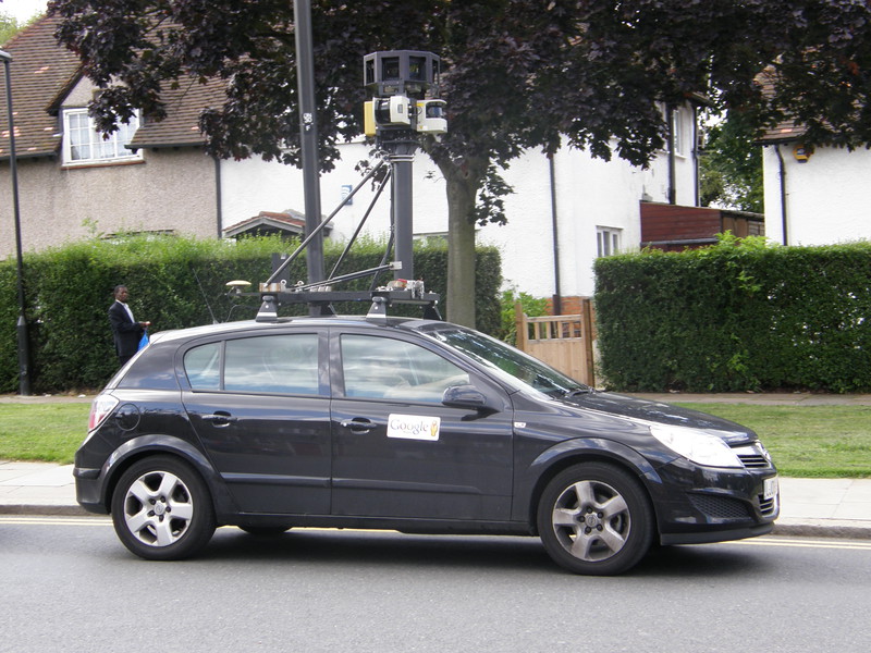 Google's Street View car