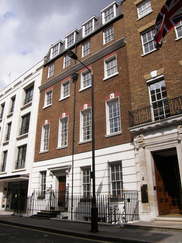 3 Savile Row, home of Apple Corps in the 1960s