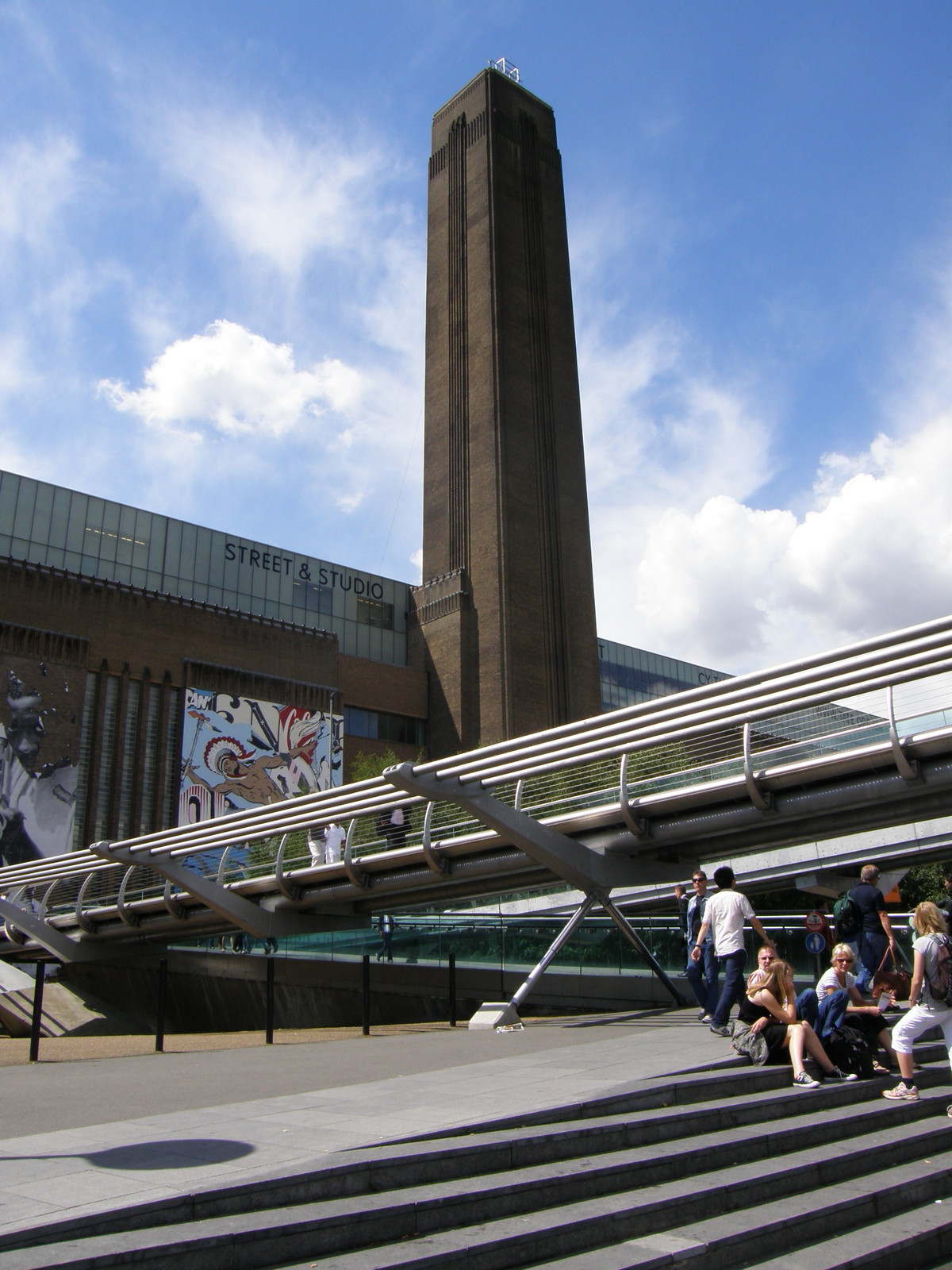 Tate Modern and the Millennium Bridge